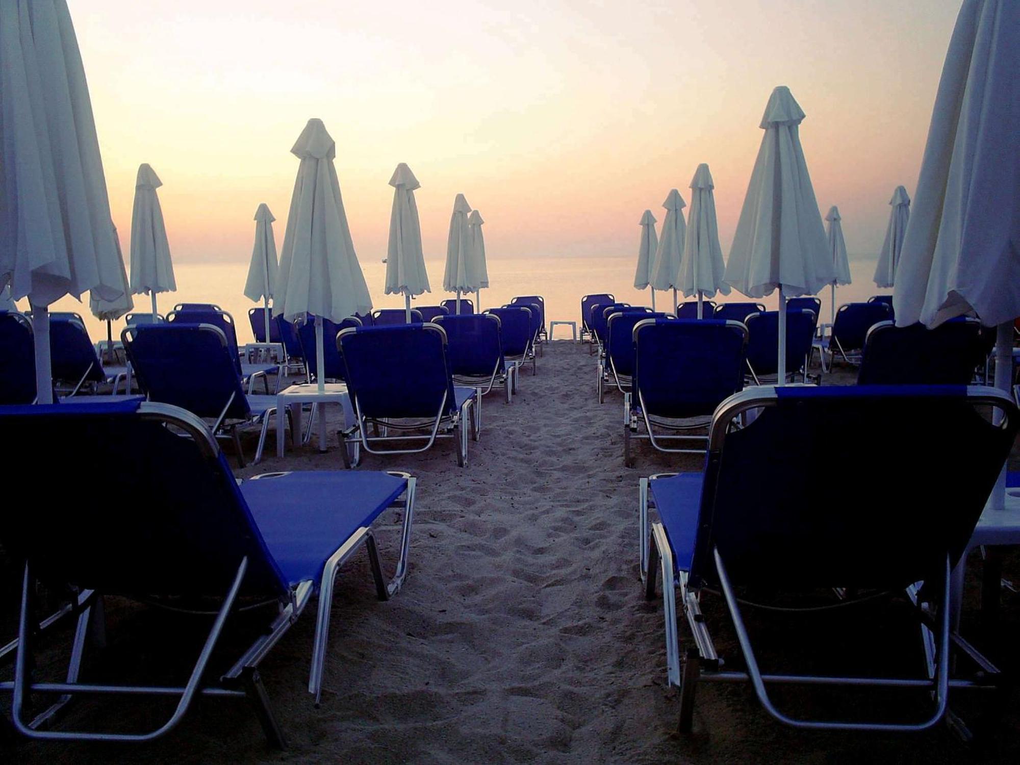 Hotel White Rose Beach Olympiakí Aktí エクステリア 写真